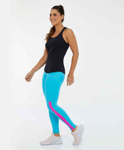 Carica l'immagine nel visualizzatore di Gallery, Image 02: Alto Giro Fitness Haut Regata Skin Fit Tule E Laser Preto