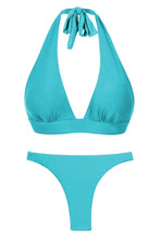 Laden Sie das Bild in den Galerie-Viewer, Product Front: Rio De Sol Ensemble Set Breeze Halter-Cos Leblon-Fio