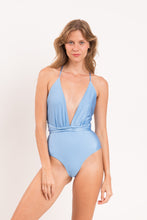 Carica l'immagine nel visualizzatore di Gallery, Model Front: Rio De Sol Une Pièce Shimmer-Baltic-Sea New Vegas