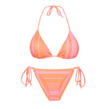 Laden Sie das Bild in den Galerie-Viewer, Product Front: Rio De Sol Ensemble Set Solea Tri-Inv Cheeky-Tie