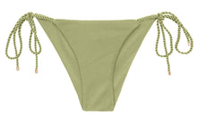 Laden Sie das Bild in den Galerie-Viewer, Product Front: Rio De Sol Bas Bottom Oliva Cheeky-Rope