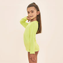 Laden Sie das Bild in den Galerie-Viewer, Image 02: Uv Line T-Shirt Acqua Qr Code Amarelo Fluor Upf50+