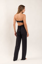 Carica l'immagine nel visualizzatore di Gallery, Model Back: Rio De Sol Pantalon De Plage Black Pants Knot