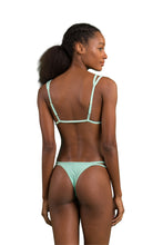 Carica l'immagine nel visualizzatore di Gallery, Model Back: Rio De Sol Ensemble Set Malibu-Menta Tri-Duo Mini-Duo