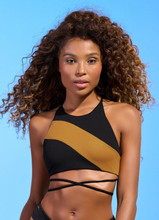 Carica l'immagine nel visualizzatore di Gallery, Gallery: Maaji Haut Top Babydoll Journey Midnight Black