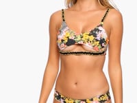 Charger et lire la vidéo dans la visionneuse de la Galerie, Video: Luli Fama Haut Top Wavy Forever Yours Black