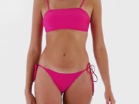 Carica e avvia il video nel visualizzatore di galleria, Video: Rio De Sol Bas Bottom Amaranto Ibiza-Comfy