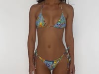 Charger et lire la vidéo dans la visionneuse de la Galerie, Video: Luli Fama Haut Top Wavy Ruched Amalfi