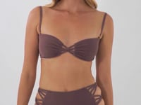 Carica e avvia il video nel visualizzatore di galleria, Video: Rio De Sol Haut Top Malibu-Ebano Bandeau-Iris