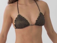 Laden und Abspielen von Videos im Galerie-Viewer, Video: Rio De Sol Haut Top Radiante-Black Frufru