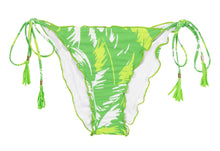 Carica l'immagine nel visualizzatore di Gallery, Product Front: Rio De Sol Bas Bottom Green-Palms Frufru-Comfy