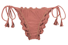Laden Sie das Bild in den Galerie-Viewer, Product Front: Rio De Sol Bas Bottom Shimmer-Copper Frufru