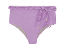 Laden Sie das Bild in den Galerie-Viewer, Product Front: Rio De Sol Bas Bottom Shimmer-Harmonia Belted-High-Waist