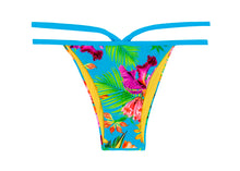 Laden Sie das Bild in den Galerie-Viewer, Product Front: Rio De Sol Bas Calcinha Tropical Blue Neck