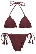 Carica l'immagine nel visualizzatore di Gallery, Product Front: Rio De Sol Ensemble Set Barolo Frufru
