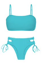 Carica l'immagine nel visualizzatore di Gallery, Product Front: Rio De Sol Ensemble Set Breeze Bandeau-Reto Madrid