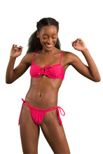 Carica l'immagine nel visualizzatore di Gallery, Image 04: Rio De Sol Ensemble Set Dots-Virtual-Pink Balconet-Tie Pipa