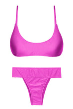 Carica l'immagine nel visualizzatore di Gallery, Product Front: Rio De Sol Ensemble Set Eden-Pink Bralette Rio-Cos