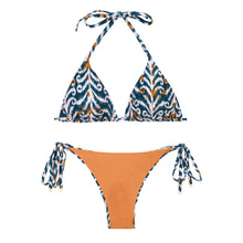 Laden Sie das Bild in den Galerie-Viewer, Product Back: Rio De Sol Ensemble Set Ikat Tri-Inv Ibiza