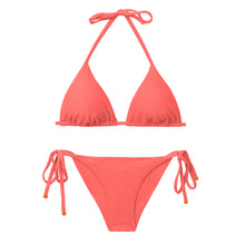 Carica l'immagine nel visualizzatore di Gallery, Product Front: Rio De Sol Ensemble Set Malibu-Nina Tri-Inv Cheeky-Tie