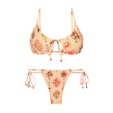 Laden Sie das Bild in den Galerie-Viewer, Product Front: Rio De Sol Ensemble Set Mosaico Tank-Tie Pipa