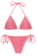 Laden Sie das Bild in den Galerie-Viewer, Product Front: Rio De Sol Ensemble Set Shimmer-Confetti Tri-Inv Cheeky-Tie