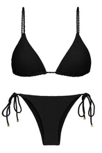 Laden Sie das Bild in den Galerie-Viewer, Product Front: Rio De Sol Ensemble Set St-Tpz-Black Tri-Inv Ibiza