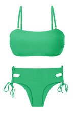 Laden Sie das Bild in den Galerie-Viewer, Product Front: Rio De Sol Ensemble Set Tambourine Bandeau-Reto Madrid