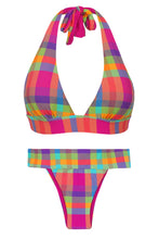 Carica l'immagine nel visualizzatore di Gallery, Product Front: Rio De Sol Ensemble Set Tulip-Garden Halter-Cos Rio-Cos