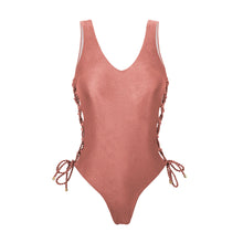 Laden Sie das Bild in den Galerie-Viewer, Product Front: Rio De Sol Une Pièce Shimmer-Copper Zoe