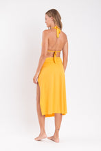 Carica l'immagine nel visualizzatore di Gallery, Model Back: Rio De Sol Jupe De Page Solar Long-Skirt-Knot