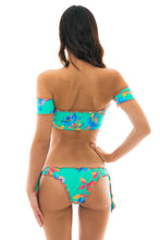 Laden Sie das Bild in den Galerie-Viewer, Model Back: Rio De Sol Haut Top Acqua Flora Off Shoulder