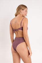 Carica l'immagine nel visualizzatore di Gallery, Model Back: Rio De Sol Haut Top Malibu-Ebano Bandeau-Iris