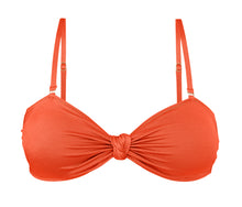 Laden Sie das Bild in den Galerie-Viewer, Product Front: Rio De Sol Haut Top Paprica Bandeau-Joy
