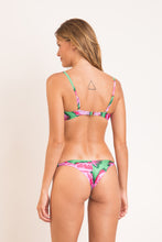 Carica l'immagine nel visualizzatore di Gallery, Model Back: Rio De Sol Haut Top Parrots Bandeau-Crispy