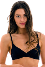 Laden Sie das Bild in den Galerie-Viewer, Gallery: Rio De Sol Haut Top Preto Balconet-Inv