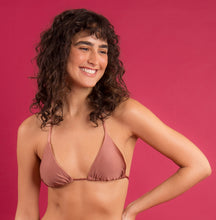 Laden Sie das Bild in den Galerie-Viewer, Image 08: Rio De Sol Haut Top Shimmer-Copper Tri-Inv