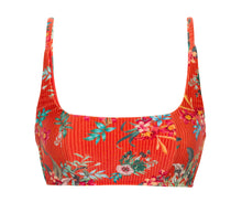 Laden Sie das Bild in den Galerie-Viewer, Product Front: Rio De Sol Haut Top Wildflowers Bra-Sport