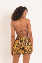 Charger l'image dans la galerie, Model Back: Rio De Sol Jupe De Page Wild-Orange Skirt-Knot