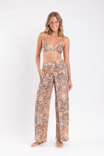 Carica l'immagine nel visualizzatore di Gallery, Gallery: Rio De Sol Pantalon De Plage Leopard Wide Pants

