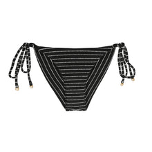 Carica l'immagine nel visualizzatore di Gallery, Product Front: Rio De Sol Bas Bottom Linea-Black Cheeky-Tie
