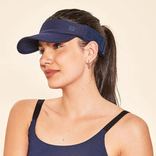 Carica l'immagine nel visualizzatore di Gallery, Image 02: Uv Line Visière Elastic Visor Navy Blue Upf50+
