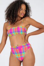 Carica l'immagine nel visualizzatore di Gallery, Gallery: Rio De Sol Ensemble Set Tulip-Garden Bandeau-Reto Hotpant-Cos
