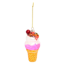 Carica l'immagine nel visualizzatore di Gallery, Product Front: Sunnylife Fête Festive Ornament Ice Cream
