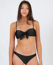 Laden Sie das Bild in den Galerie-Viewer, Gallery: Rio De Sol Ensemble Set Shimmer-Black Bandeau-No Essential
