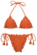 Charger l'image dans la galerie, Product Front: Rio De Sol Ensemble Set Paprica Frufru
