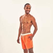 Carica l'immagine nel visualizzatore di Gallery, Image 03: Uv Line Bermuda / Short Pour Homme Shorts Boxer Orange Upf50+
