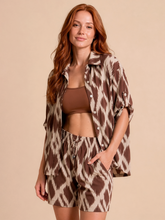 Laden Sie das Bild in den Galerie-Viewer, Gallery: Uv Line Chemise Shirt Copa Diamond Upf50+

