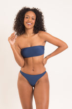 Laden Sie das Bild in den Galerie-Viewer, Image 07: Rio De Sol Ensemble Set Navy Bandeau-Reto Nice-Fio
