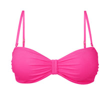 Carica l'immagine nel visualizzatore di Gallery, Product Front: Rio De Sol Haut Top Malibu-Rosa Bandeau-Duo
